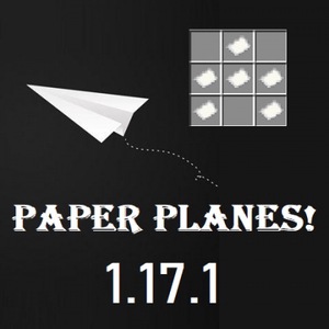 Мод Paper planes! для Minecraft 1.17.1