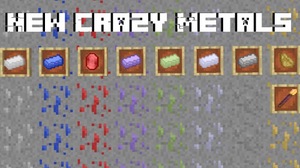 Мод New Crazy Metals для Minecraft 1.17.1