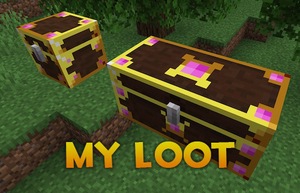 Мод myLoot для Minecraft 1.20.1, 1.20, 1.19.3,  ...