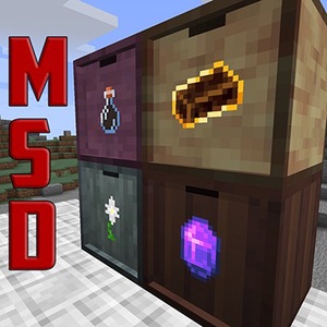 Мод More Storage Drawers для Minecraft 1.18.2, 1.17.1, 1.16.5