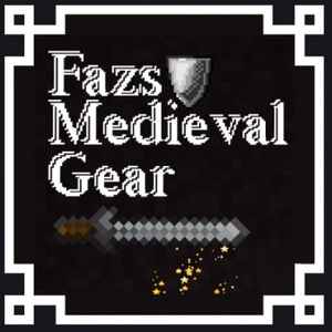 Мод Faz's Medieval Gear для Minecraft 1.20.6, 1.20.1, 1.19.4,  ...