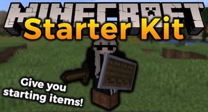 Мод Starter Items and Messages для Minecraft 1.20.1, 1.20, 1.19.3,  ...