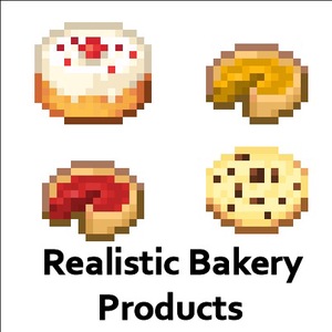 Мод Realistic Bakery Products для Minecraft 1.18.2, 1.17.1, 1.17,  ...