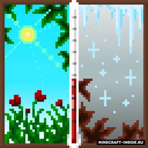 Мод Heat And Climate для Minecraft 1.19.2, 1.12.2