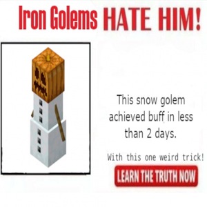 Мод Buffnow Golems для Minecraft 1.18.2 - 1.18.1