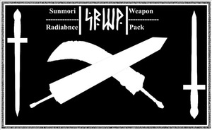 Мод SRWP | Sunmori Radiance Weapon Pack для Minecraft 1.18.2