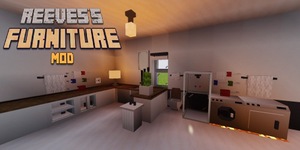 Мод Furnitury (Reeves's Furniture) для Minecraft 1.21.3, 1.21.1, 1.20.4,  ...