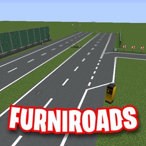 Мод Furniroads для Minecraft 1.16.5