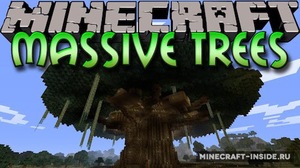 Мод Massive Trees для Minecraft 1.6.4, 1.6.2