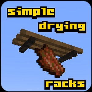 Мод Simple Drying Racks для Minecraft 1.19.2