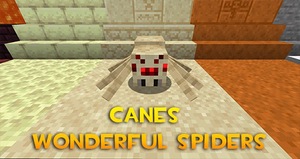 Мод Canes Wonderful Spiders для Minecraft 1.20.1, 1.19.4, 1.19.2,  ...