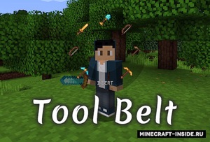 Мод Tool Belt для Minecraft 1.21.3, 1.21.1, 1.21,  ...