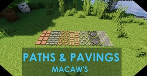 Мод Macaw's Paths and Pavings для Minecraft 1.21.1, 1.21, 1.20.6,  ...