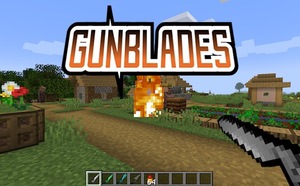 Мод YDM's Gunblades для Minecraft 1.20.1, 1.19.3, 1.19.2,  ...