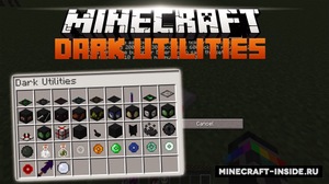 Мод Dark Utilities для Minecraft 1.20.4, 1.20.3, 1.20.2,  ...