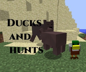 Мод Ducks And Hunts для Minecraft 1.12.2