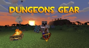 Мод Dungeons Gear для Minecraft 1.19.2, 1.18.2, 1.16.5,  ...