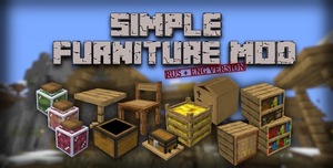 Мод Simple Furniture (Furniture) для Minecraft 1.15.2, 1.14.4