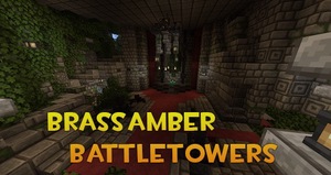 Мод BrassAmberBattleTowers для Minecraft 1.18.2, 1.18.1, 1.16.5