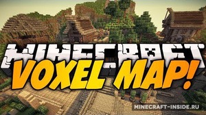 Мод VoxelMap для Minecraft 1.19.3, 1.19.2, 1.18.2,  ...