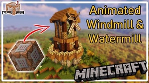 Мод Working Windmills & Watermills для Minecraft 1.19.4, 1.19.3, 1.19.2,  ...