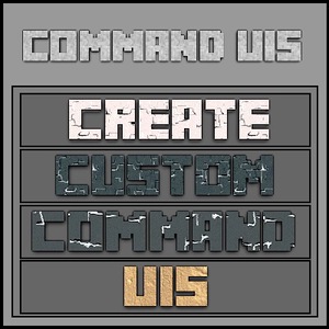 Мод Command UIs для Minecraft 1.20.1, 1.18.2