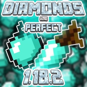 Мод Diamonds Are Perfect для Minecraft 1.18.2 - 1.18