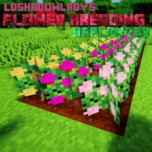 Мод Flower Breeding: Replanted для Minecraft 1.20.4, 1.20.3, 1.20.2,  ...