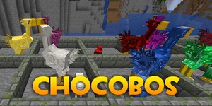 Мод DePhoegons' Chocobos для Minecraft 1.20.1, 1.20, 1.19.3,  ...