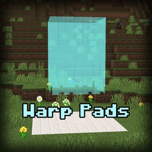Мод Warp Pads для Minecraft 1.20.4, 1.20.1, 1.19.4,  ...