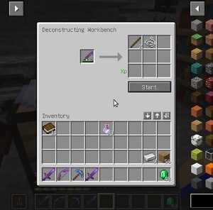 Мод Corail Deconstructing Table для Minecraft 1.21.8, 1.21.7, 1.21.6,  ...