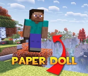 Мод Paper Doll для Minecraft 1.21.1, 1.20.4, 1.20.1,  ...