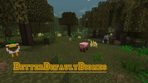 Мод Better Default Biomes для Minecraft 1.20.2, 1.20.1, 1.19.4,  ...