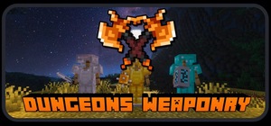 Мод MC Dungeons Weaponry для Minecraft 1.20.4, 1.20.1, 1.19.4,  ...