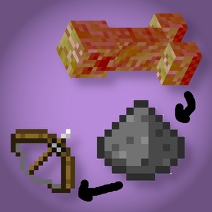 Мод Forager Bow Enchantment для Minecraft 1.20.4, 1.20.3, 1.20.2,  ...