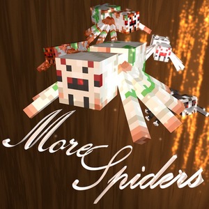 Мод MoreSpiders - Uncommon spiders для Minecraft 1.20, 1.19.4