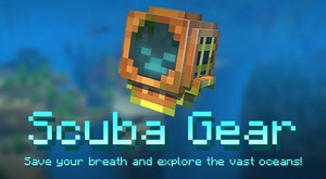 Мод Scuba Gear для Minecraft 1.20.4, 1.20.1, 1.19.4