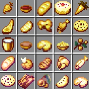 Мод Golden Foods! для Minecraft 1.21.1, 1.21, 1.20.4,  ...