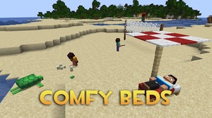 Мод Comfy Beds для Minecraft 1.20.1, 1.20, 1.19.4,  ...