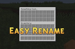 Мод Easy Rename для Minecraft 1.21, 1.20.6, 1.20.5,  ...
