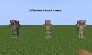 Мод Different Wood Armor для Minecraft 1.20.1, 1.19.4
