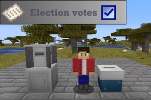 Мод Election votes для Minecraft 1.19.4, 1.19.2, 1.18.2