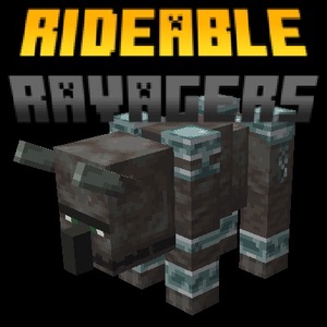 Мод RideableRavagers для Minecraft 1.20.2, 1.20.1