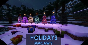 Мод Macaw's Holidays для Minecraft 1.21.1, 1.21, 1.20.6,  ...