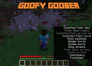 Мод Goofy Goober для Minecraft 1.20.4, 1.20.3, 1.20.2,  ...