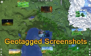 Мод Geotagged Screenshots для Minecraft 1.20.1, 1.19.2