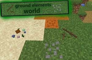 Мод Ground elements world для Minecraft 1.19.4, 1.19.2, 1.18.2,  ...