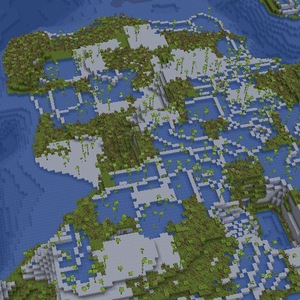 Мод Surface Lush Caves для Minecraft 1.20.1