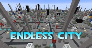 Мод Endless City для Minecraft 1.20.2, 1.20.1, 1.20