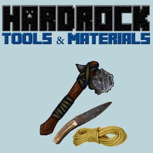 Мод HardRock Tools & Materials для Minecraft 1.20.1, 1.19.2, 1.18.2